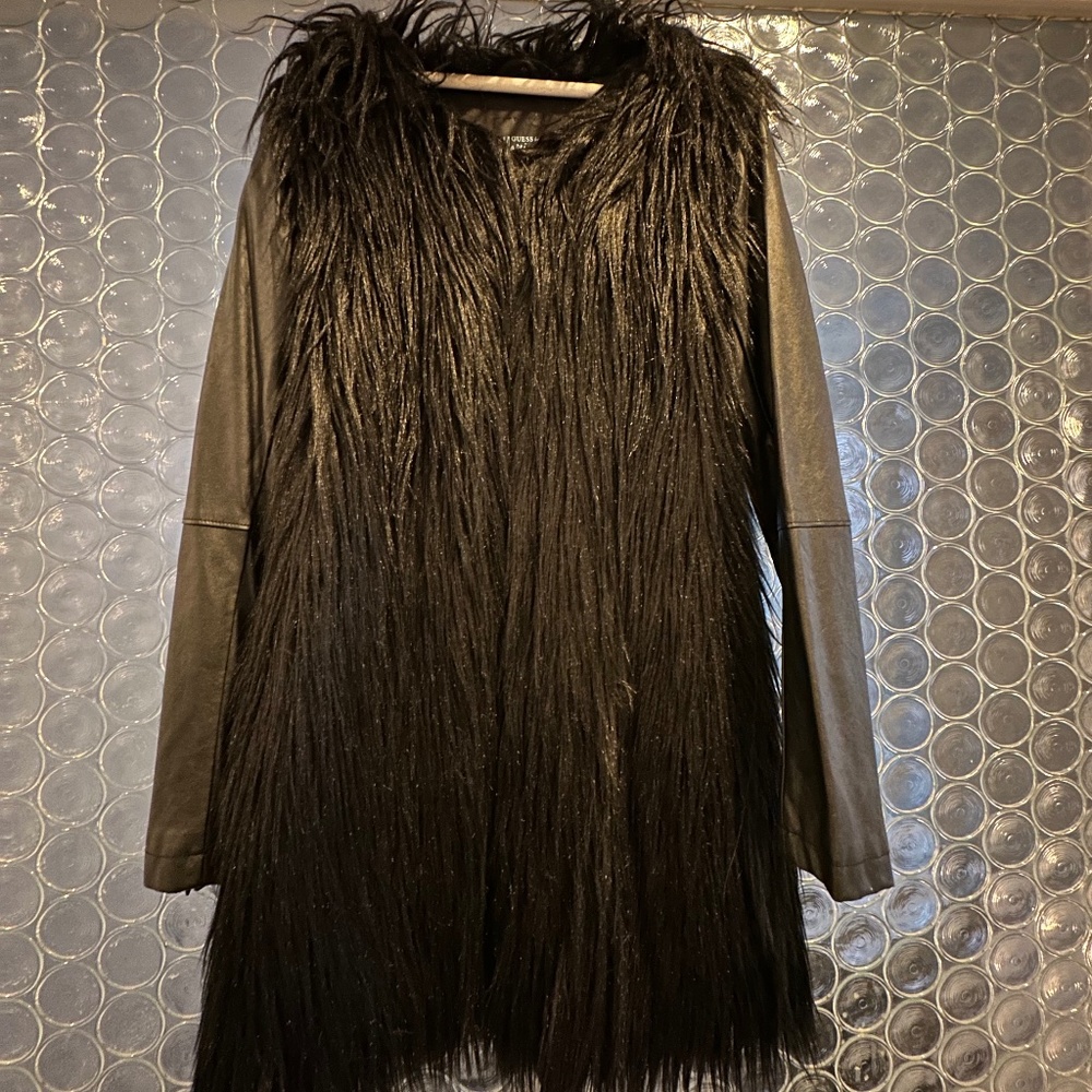 Fur Black Jacket